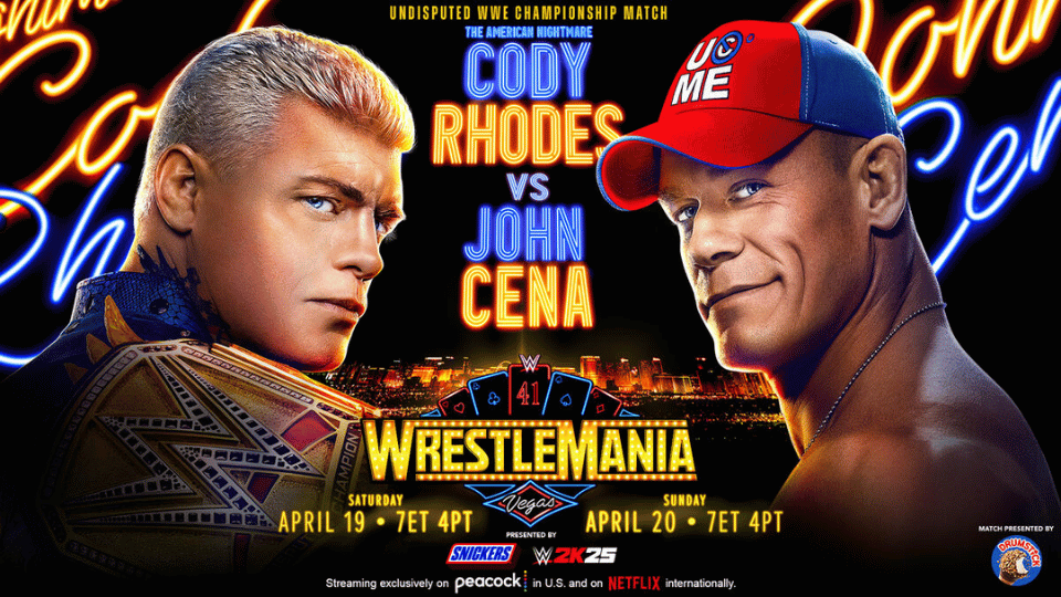 WrestleMania 41 card